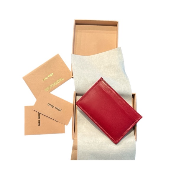 NIB Miu Miu Card Case - Picture 6 of 6